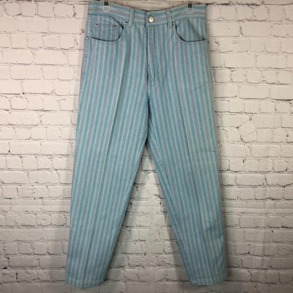 jordache striped jeans